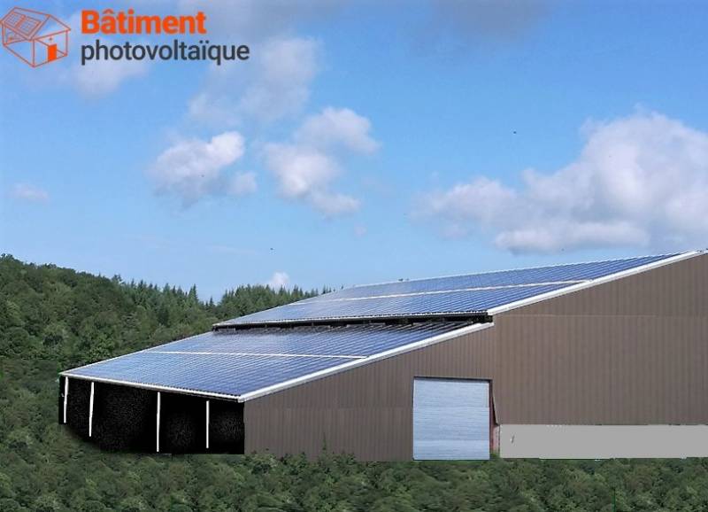 construction bâtiment photovoltaïque agricole à Limoges