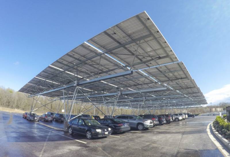 ombrière de parking photovoltaïque gratuit